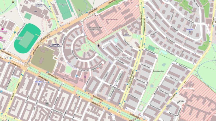 Av open street map - open street map, CC BY-SA 3.0, https://commons.wikimedia.org/w/index.php?curid=32087965